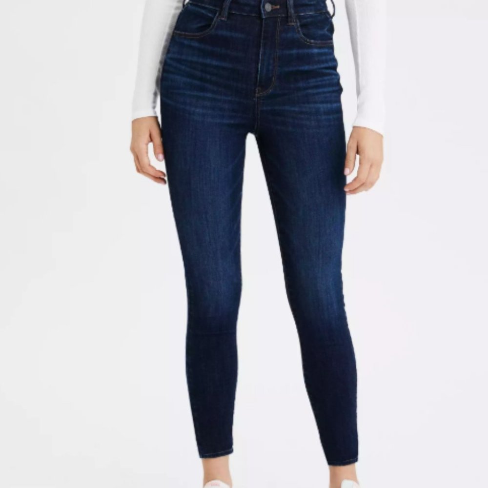 American Eagle High Waisted Jegging Crop